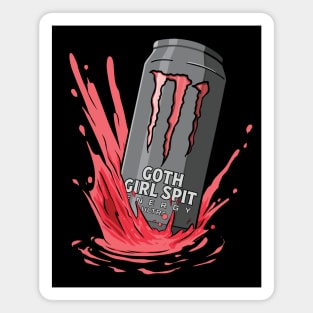 Goth Girl Spit Magnet